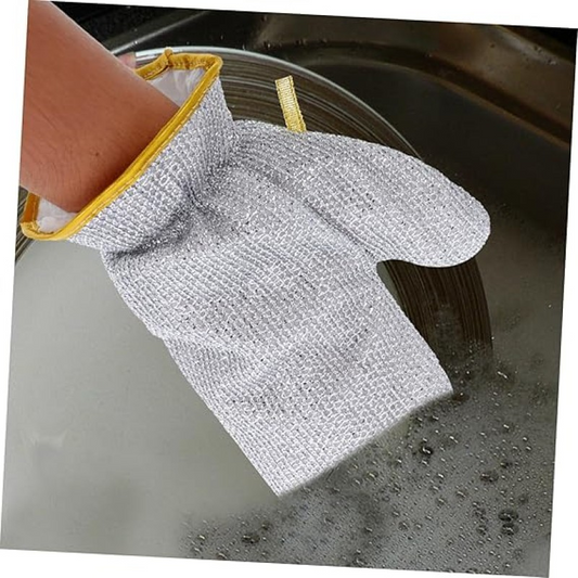 Miracle Cleaning Cloth with Glove Multipurpose Wire Dishwashing Gloves | Dishwashing Rags Par