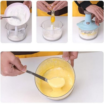 2 Liter manual press type vegetable cutter