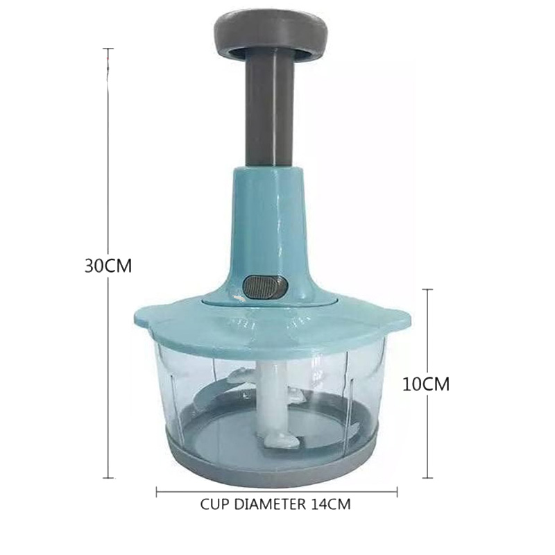 2 Liter manual press type vegetable cutter