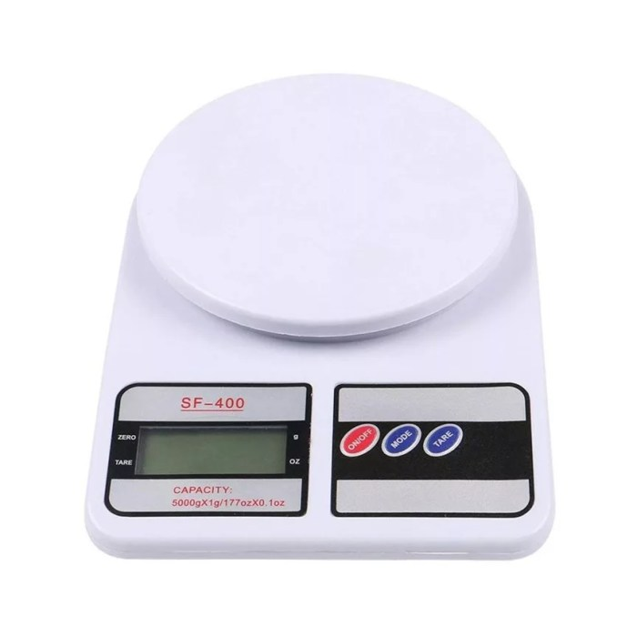 DIGITAL ELECTRONIC COMPACT KITCHEN SCALE SF-400 / SF-400A